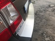 Volvo XC70 2007–2013 Nerezová lišta na zadní nárazník s ohybem Nataniko fotografie 2