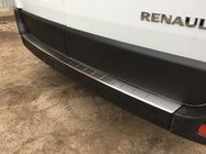 Opel Movano 2010–2021 Nerezová ochranná lišta na zadní nárazník fotografie 1