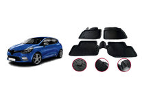 Renault Clio IV 2012–2019 Gumové autokoberce (4 ks, Niken 3D) fotografie 1
