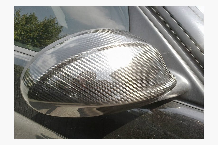 BMW řady 3 E90/E91 2005–2011 Kryty zrcátek 2005-2008 (2 ks, pravý karbon) Image