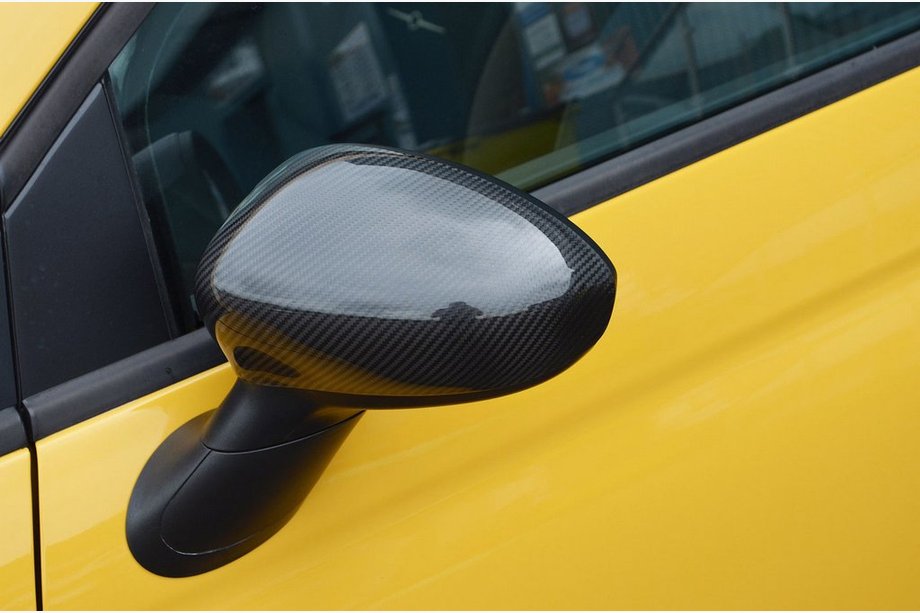 Fiat 500/500L 2013–2022 Karbonové kryty zrcátek 2007-2015 (2 ks, pravý karbon) Image