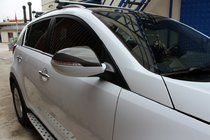 Kia Sportage 2010–2015 Kryty zrcátek (2 ks, karbon) fotografie 1