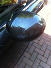 Mini Cooper F55/56/57 2014–2023 Kryty zrcátek (2 ks, karbon) fotografie 1