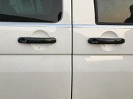 Volkswagen T5 Multivan 2003–2010 Kryty klik dveří (pravý karbon) 3 kliky fotografie 5