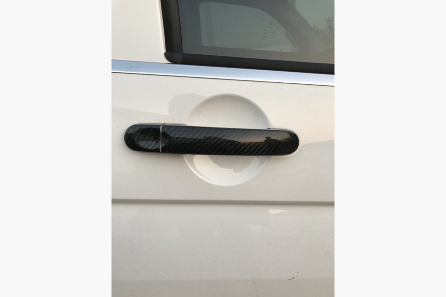 Volkswagen T5 Multivan 2003–2010 Kryty klik dveří (pravý karbon) 3 kliky Image