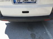 Volkswagen T5 Multivan 2003–2010 Karbonový kryt zadního nárazníku s ohybem (karbon) fotografie 1