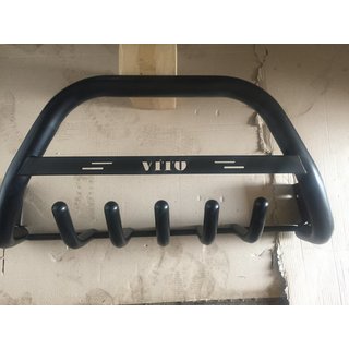 Přední ochranný rám (bullbar) WT004-Black Mercedes Vito W639 2004–2014