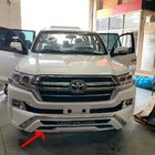 Toyota Land Cruiser 200 2007–2021 Přední lip spoiler nárazníku 2016↗ (styl ME, pod nárazníkovou sukni) Černá barva fotografie 1