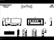 Mercedes T2 (507-814) 1967–1996 Lišty na palubní desku (Meric) fotografie 5