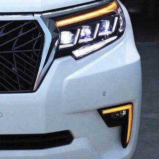 Přední světlomety Lexus-design-3-LED V1 (2017+, 2 ks) Toyota Land Cruiser Prado 150 2009–2023 fotografie 2