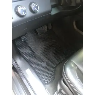 Polyuretanové autokoberce 3 řady (EVA, černé)