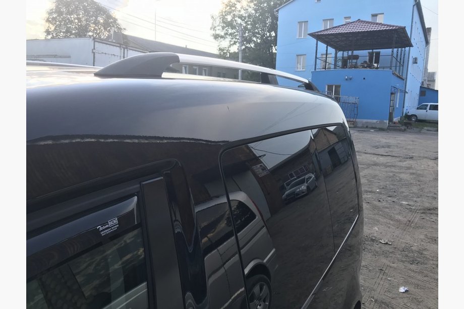 Volkswagen Caddy 2010–2015 Chromované střešní ližiny Image