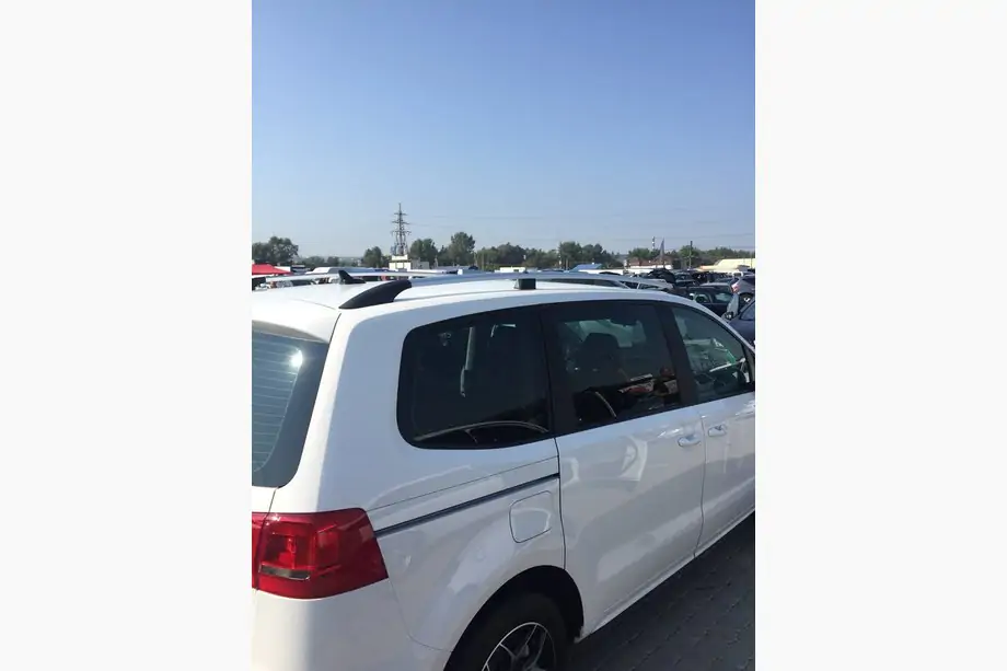 Volkswagen Sharan 2010–2023 Chromové střešní ližiny (turecký design) Image
