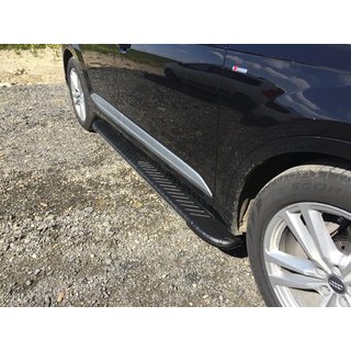 Boční nášlapy Bosphorus Yeni Black (2 ks, hliník) Audi Q7 2015–2026 fotografie 1