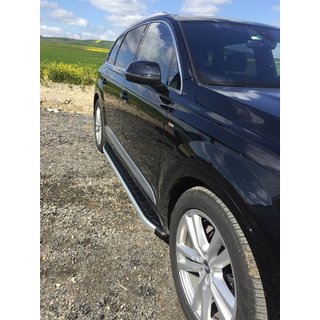 Boční nášlapy Fullmond (2 ks, hliník) Audi Q7 2015–2026 fotografie 4