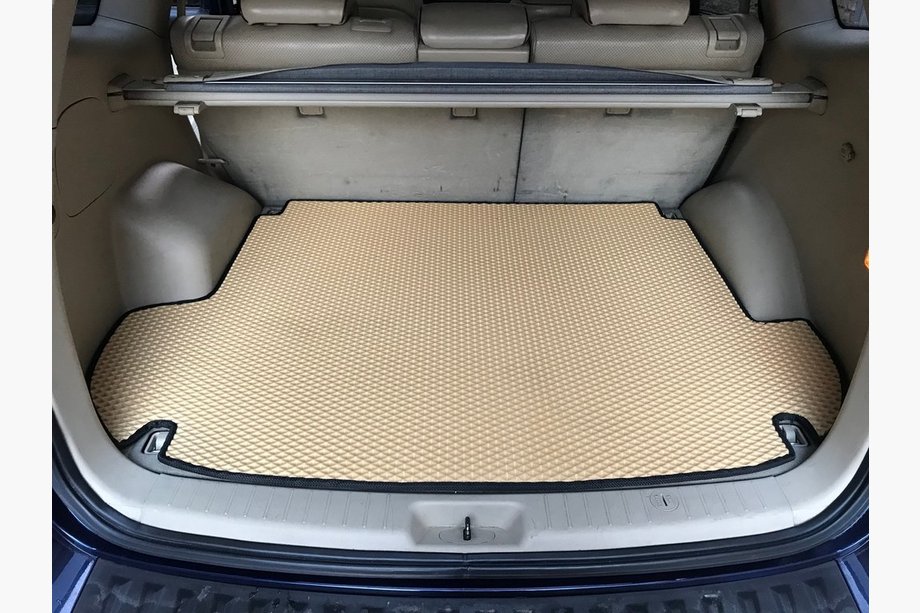 Hyundai Santa Fe 2 2006–2012 EVA rohož do kufru (béžová, pro 5 míst) Fotografie 1