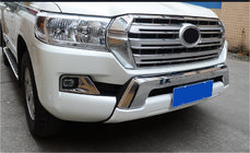 Toyota Land Cruiser 200 2007–2021 Přední lip spoiler 2012-2016 (EA-style, bez spodního lemu) fotografie 1