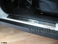 Subaru Forester 2008–2013 Nerezové kryty prahů Natanika Premium (4 ks) fotografie 1