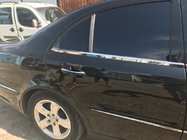 Mercedes E-class W211 2002–2009 Vnější okenní lišty (nerez) SD, OmsaLine – italská nerezová ocel (4 ks) fotografie 6