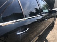 Mercedes E-class W211 2002–2009 Vnější okenní lišty (nerez) SD, OmsaLine – italská nerezová ocel (4 ks) fotografie 1
