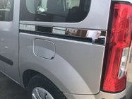 Renault Kangoo 2008–2020 Lišta pod posuvné dveře (2 ks, nerez) fotografie 1
