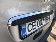 Mercedes Citan 2013–2021 Chromová lišta nad SPZ (nerez) fotografie 1