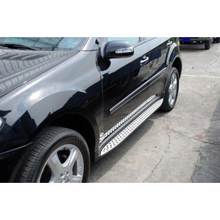 OEM boční prahy (2 ks, hliník) Mercedes ML W164 2005–2011 fotografie 2