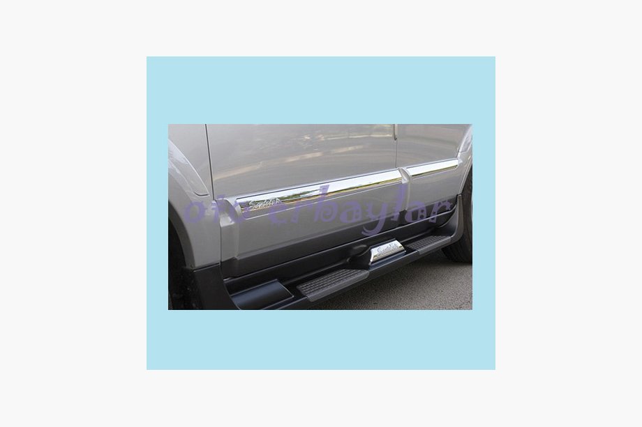 Hyundai Santa Fe 2 2006–2012 Boční prahy S010 (plast) Černé Image