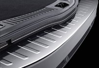 Ford Mondeo 2008–2014 Nerezová lišta na zadní nárazník (SW) fotografie 1
