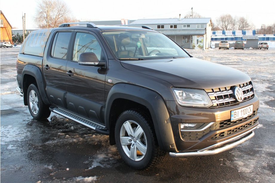 Volkswagen Amarok 2010–2022 SLEVA! Rozšiřovače lemů blatníků Fotografie 1