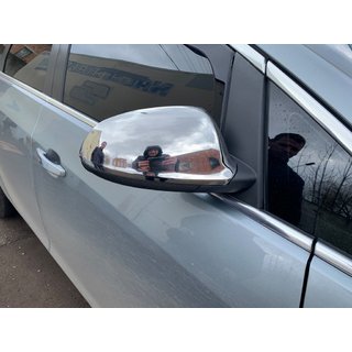 Nerezové kryty zrcátek (2 ks) Opel Astra J 2009–2015 fotografie 2