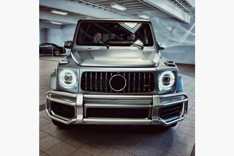 Mercedes G-Class W463 2018–2024 Přední ochranný rám typ 1 (2018+) Image