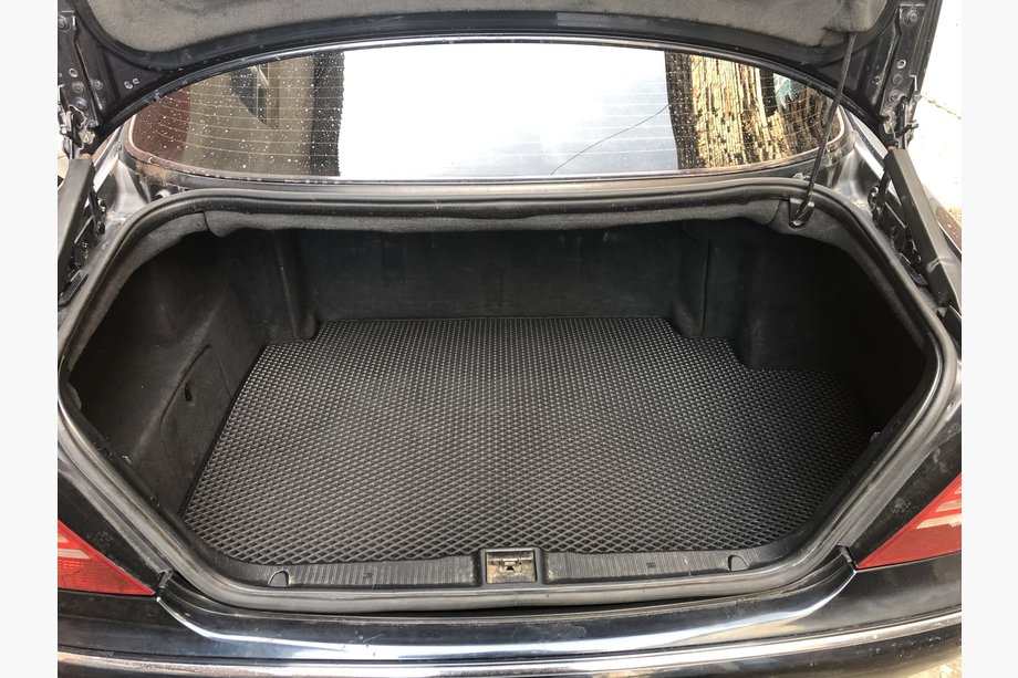 Mercedes S-Class W220 1998–2005 EVA rohož do kufru (Short, černá) Image
