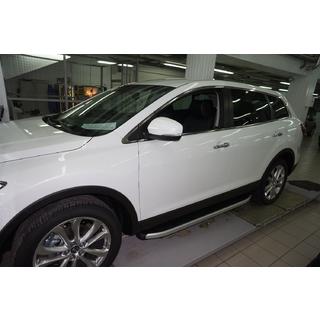 Boční prahy Fullmond (2 ks, hliníkové) Mazda CX-9 2007–2016 fotografie 3