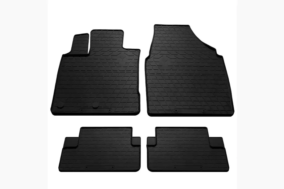 Nissan Qashqai 2007–2010 Gumové autokoberce do interiéru (4 ks, Stingray Premium) Fotografie 6