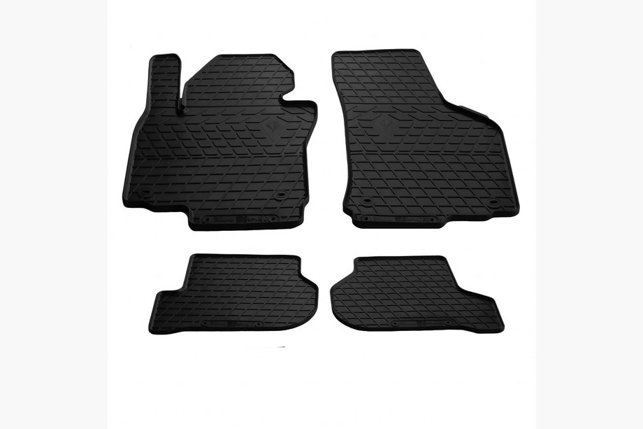 Seat Leon 2005–2012 Gumové autokoberce do interiéru (4 ks, Stingray Premium) Image