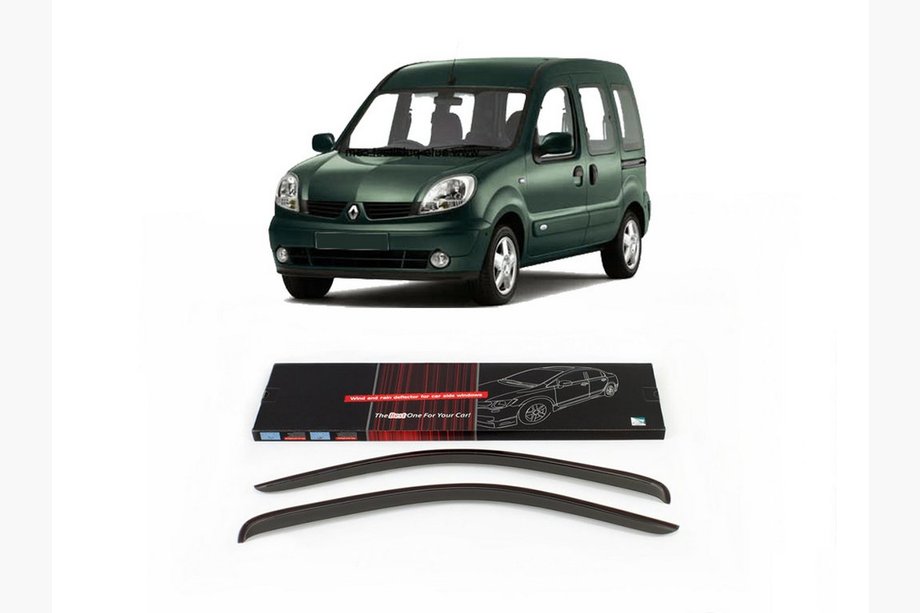 Renault Kangoo 1998–2008 Ofuky oken 8 cm (2 ks, Sunplex) Image
