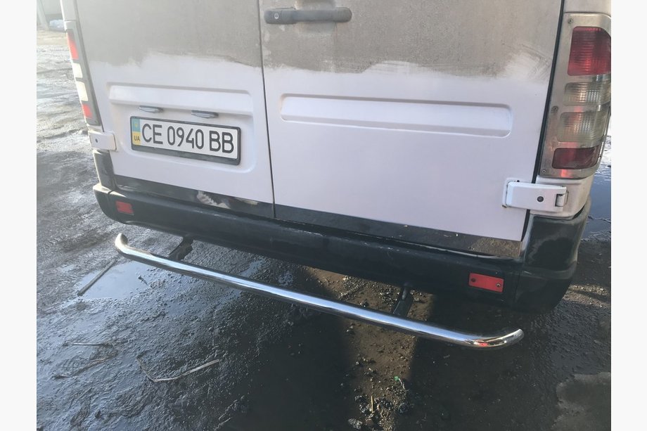 Mercedes Sprinter W901/902/903/904/905 1995–2006 Nerezová lišta hrany víka kufru (2 díly) Image