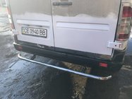 Mercedes Sprinter W901/902/903/904/905 1995–2006 Nerezová lišta hrany víka kufru (2 díly) fotografie 1