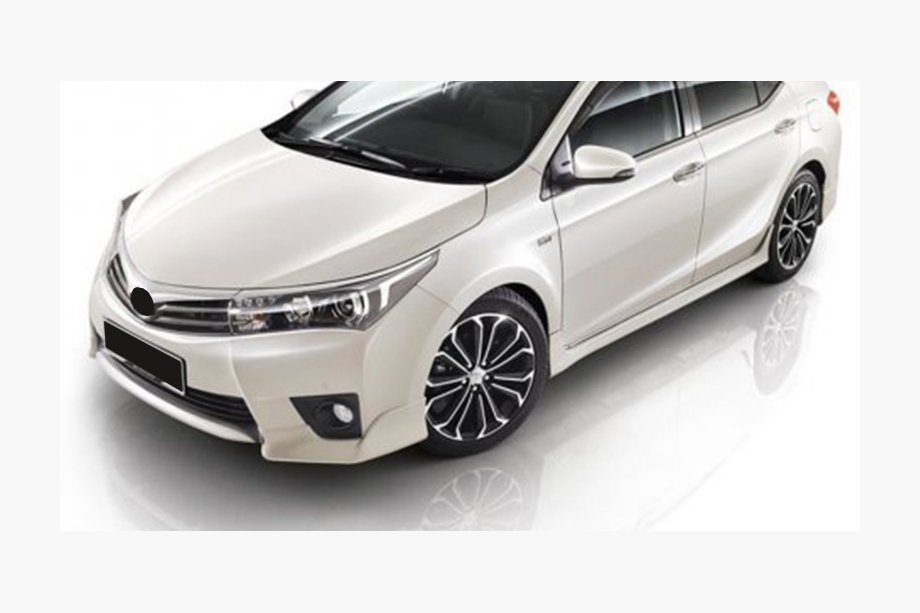 Toyota Corolla 2013–2019 Rohy předního a zadního nárazníku (k lakování) Image