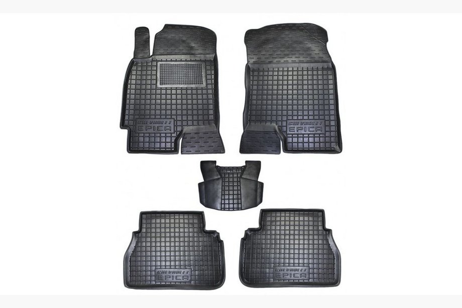 Chevrolet Evanda 2000–2006 Gumové autokoberce s vysokým okrajem (Autogumm) Image