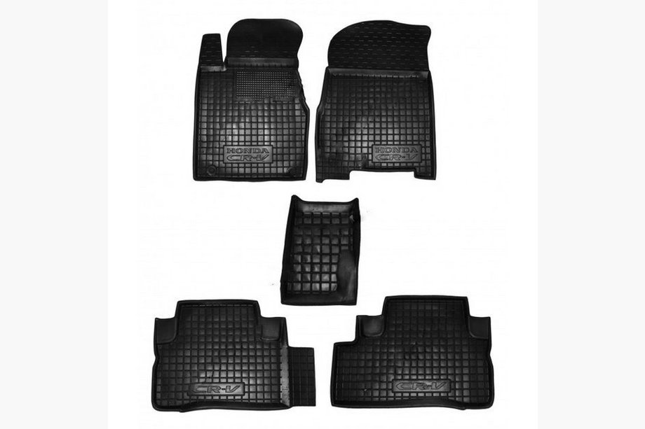 Honda CRV 2007–2011 Gumové autokoberce s vysokým okrajem (Autogumm) Image