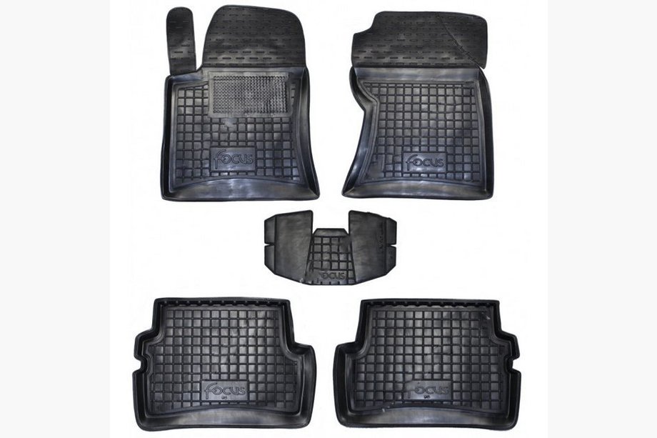 Ford Focus I 1998–2005 Gumové autokoberce s vysokým okrajem (Autogumm) Image