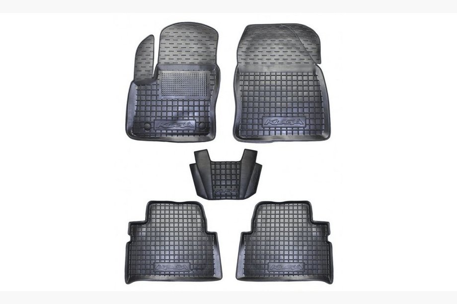 Ford Kuga 2008–2013 Gumové autokoberce s vysokým okrajem (Autogumm) Image