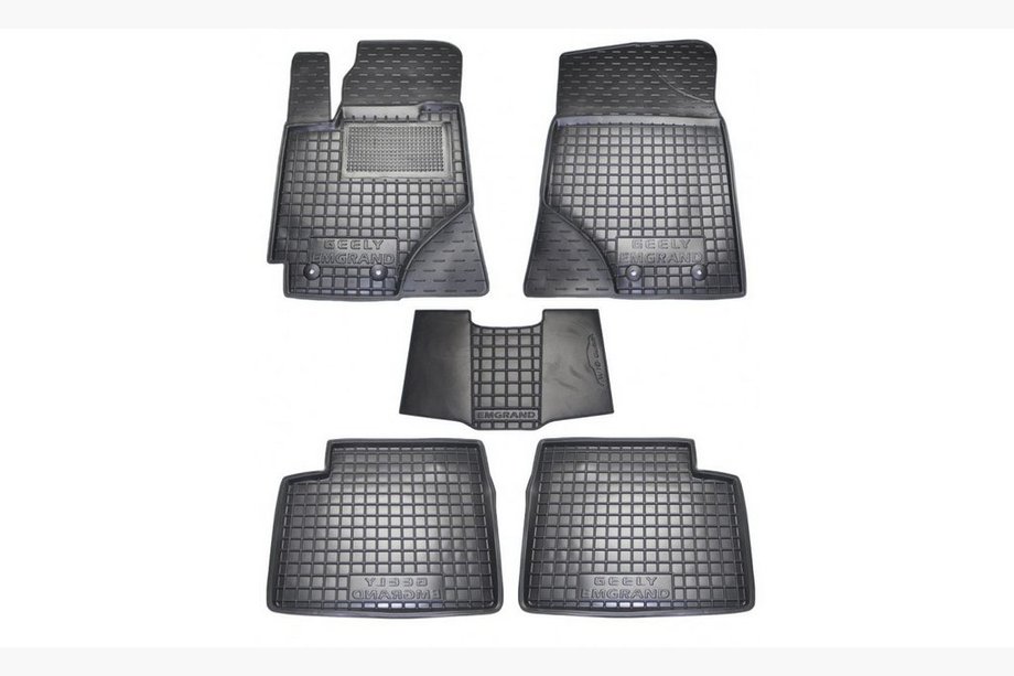 Geely Emgrand EC7 2009– Gumové autokoberce s vysokým okrajem (Autogumm) Image