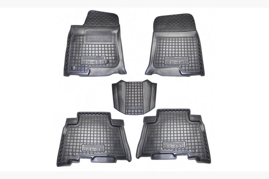 Lexus GX460 2009–2023 Gumové autokoberce s vysokým okrajem (Autogumm) Image