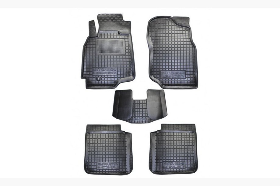 Mitsubishi Lancer 9 2004–2008 Gumové autokoberce s vysokým okrajem (Autogumm) Image
