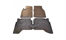 Mitsubishi Pajero Sport 1996–2007 Gumové autokoberce s vysokým okrajem (Autogumm) fotografie 1