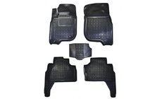 Mitsubishi Pajero Sport 2008–2015 Gumové autokoberce s vysokým okrajem (Autogumm) fotografie 1