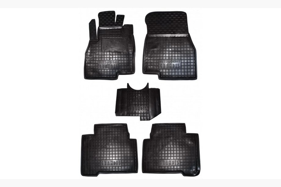 Mitsubishi Grandis 2003–2011 Gumové autokoberce s okrajem pro 5 míst (Autogumm) Image
